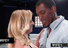 WIFEY Good-Girl Hotwife Ayla Gets BBC Railed, Her Husband Watches!