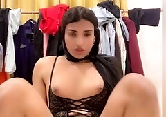 Amateur Solo Shemale Masturbation