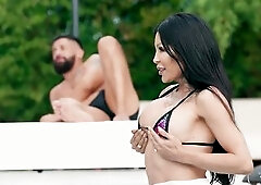 Poolside Seduction TransAngels