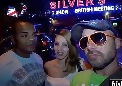 Hot Disco fucking with horny babes