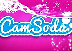 Tori Black squirts on the bed during camsoda lesbian masturbation