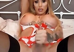 Nurse Mia Maffia cumshot