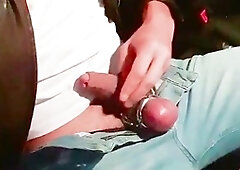 Cruising outdoors, public cruising, public masturbating