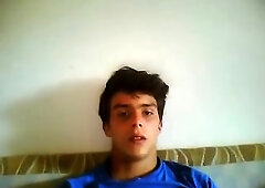 Hungarian Cute Athletic Guy Cums,Big Cock,Round Fit Ass