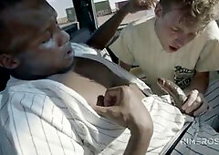 Hairy fuck twink, schwanz an schwanz reiben, american interracial