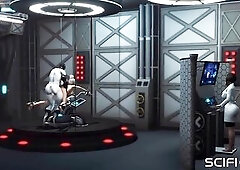 The government is playing strange games another time. There is some other successful experiment in the secret laboratory. A humanoid biorobot with inc