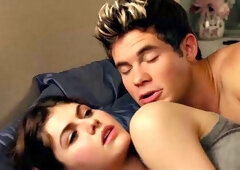 Alexandra Daddario upskirt display