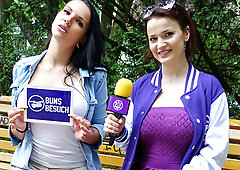 LETSDOEIT – Stunning German amateur Sina Longleg enjoys surprise fuck with professional