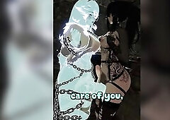 Shy Whore Gets Dared To Go Alone, Ends Up Getting Bred By A Slimegirl - VRChat (MaxiTheMuse)