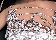 Sexy taxi driver ravaged bitchy girl in public -