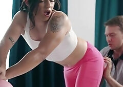 Femboyish: Barebacking with a Breathtaking Brunette