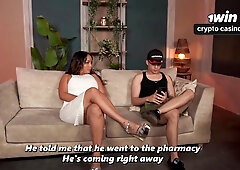 Big Jackson And Kataleya Gil - I Go To Visit My Best Friend, But His Momwhos A Milf With Big Boobstakes Much Better Care Of Me