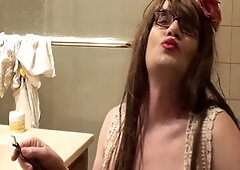 Crossdressing cocks, amateur crossdresser, homosexual