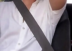 Hot Filipino lad being sucked inside the car