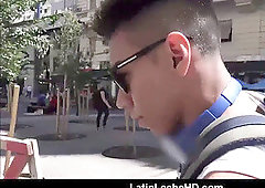 Jock Latino Picked Up Off Street And pummeled By Stranger Making fuckfest movie POV