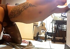 spit roasted by two dildos - rtweetmyass