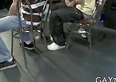 His ass fucked by stripper