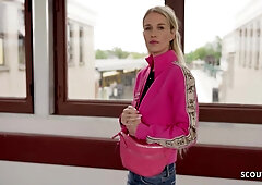 Skinny Blonde Nela Decker First Time Squirt Orgasm While Casting Fuck