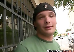 White dude fucks thug