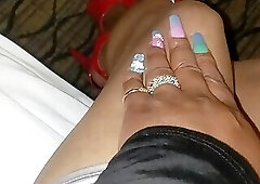 Sissy Playing with her Clit