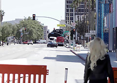 Elegant milf Jessica Drake masturbating on the graveyard