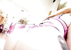 Slutty Redhead Oozing Moist Snatch Squirt With Michael Stefano