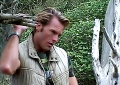 Crazy male pornstars Ben Archer and Derek Cameron in exotic tattoos, group sex gay xxx clip