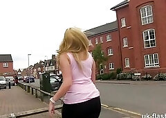 Large Ass Flashing in London