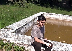 Czech Hunter: Stud Shows Off His Big Toy