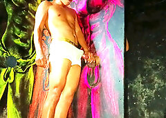 Amateur latino stud Tomas Styl takes it bareback in a wild gay encounter