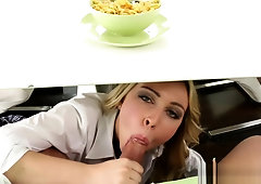 Horny hot chick Cali Sparks wanted to fuck large dick