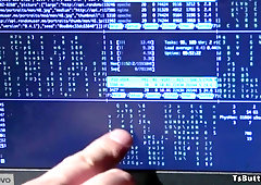 Virtual she-male gf assfuck tears up programer