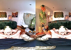 You shower Anya Olsen with affection and royal cream while she shows off in various positions