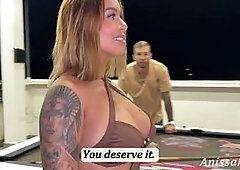 My cuckold spouse lost the wager and had to let his most good ally have my booty