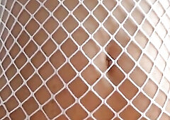 Her snatch squirts wildly as this babe receives a load of cum