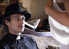 PURE TABOO Devout Priest Gives In To Sinful Nympho Lesbians Spencer Bradley & Mona Azar