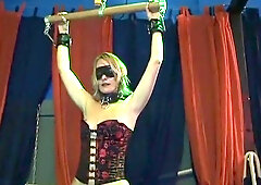 Hard Ass-spanking Action Leads To A Blowjob Showoff By The Blonde German Bitch