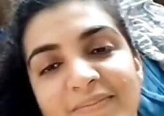 Horny sexy indian tamil girl fingering pussy in front of webcam