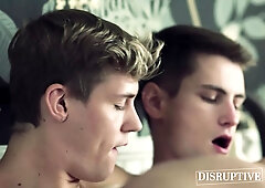 Jock stepuncle Dale Savage pounds twinks Jack Bailey & Trevor Harris raw asses