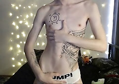 Endo Dances on His Bed in Sexy Panties