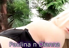 A hawt brunette hair and blond hottie indulge in vehement cunt eating and fingering by the pool, groaning in ecstasy as they reach explosive orgasms.