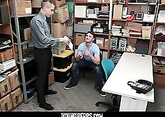 YoungPerps - Hot Security Guard Unlawfully Plows A Perp’s Tight Asshole