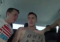 slave Reece Bentley gets punished by his massive dicked educators