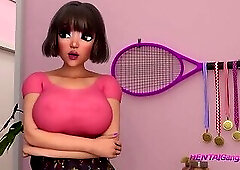 Double-Cocked 3D Shemale Pounds Beautiful Trap Girl Until Creampie Explosion