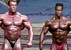 Dorian Yates Sexy Posing, Trophy Presentation, and Speech @1994 Mr. O