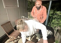 I get taken hard by Donald Duck while gagged and spanked