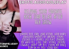 ASMR - Helping Your Favourite Alt Star Relax After Her Show