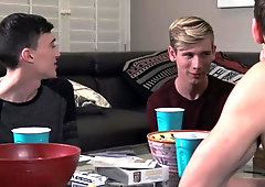 Youthfull 8teenBoys Julian, Tristan & Adam have fun a muddy game of Truth or Dare