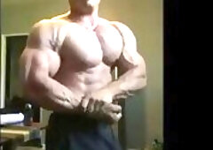 Martin Fitzwater Sexy Posing In His Living Room