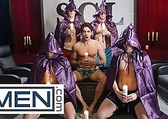 Ashton Summers Takes On A Naughty Frat Challenge With Cristiano And Trevor Brooks